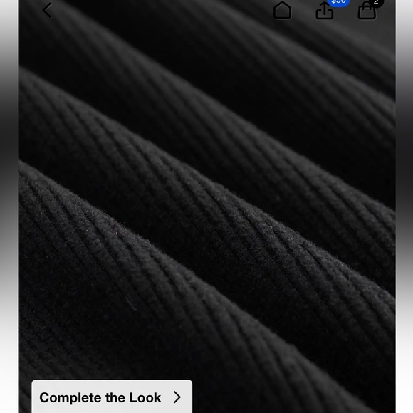 Cider Black Dress with Geometric Accents - Picture 4 of 4